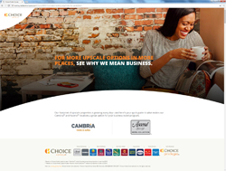 Choice Hotels animated landing page for Pardot