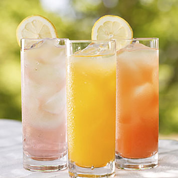 smoothie in a jar with mint leaves