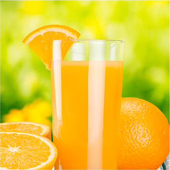 Orange Juice and oranges