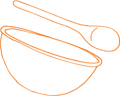 Bowl and Spoon sketch