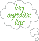 Long Ingredient Lists